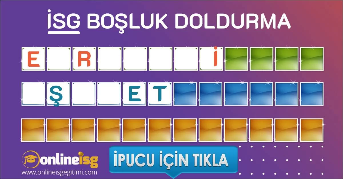 bosluk doldurma calisan 5009