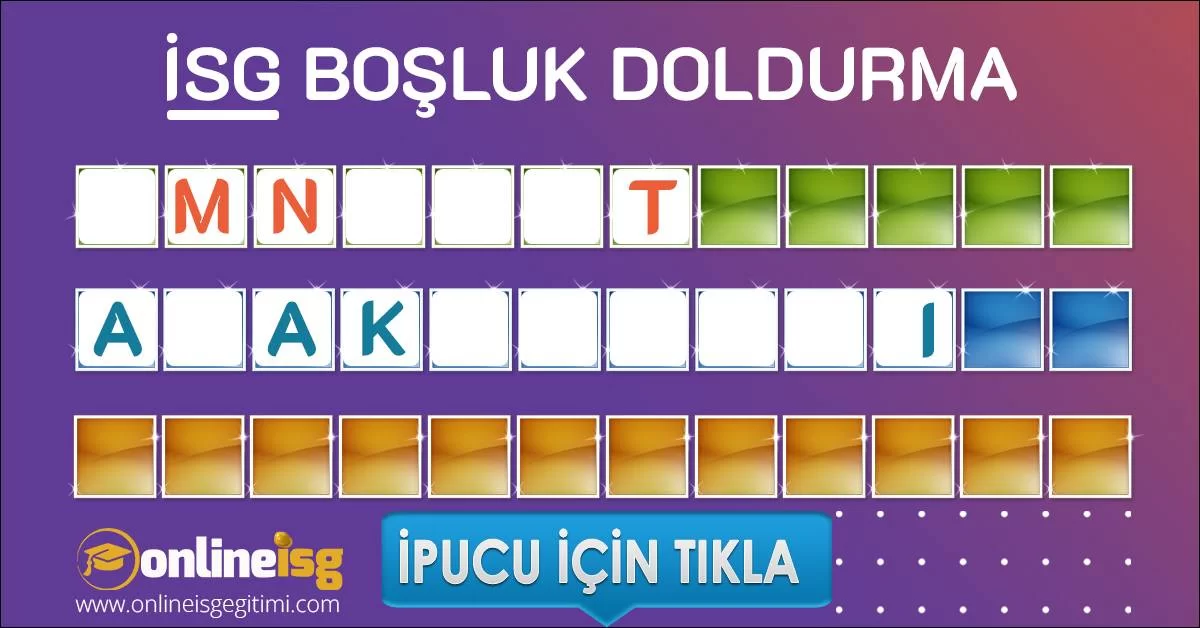 bosluk doldurma calisan 6002