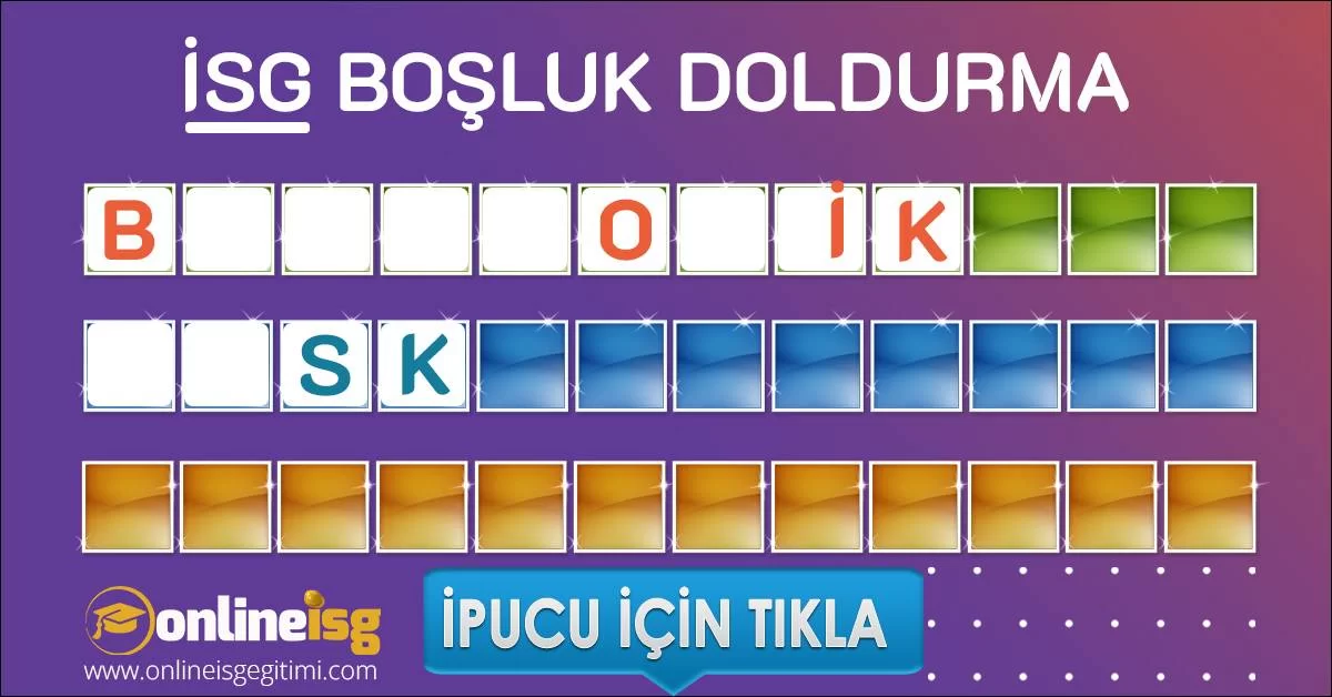 bosluk doldurma calisan 6007