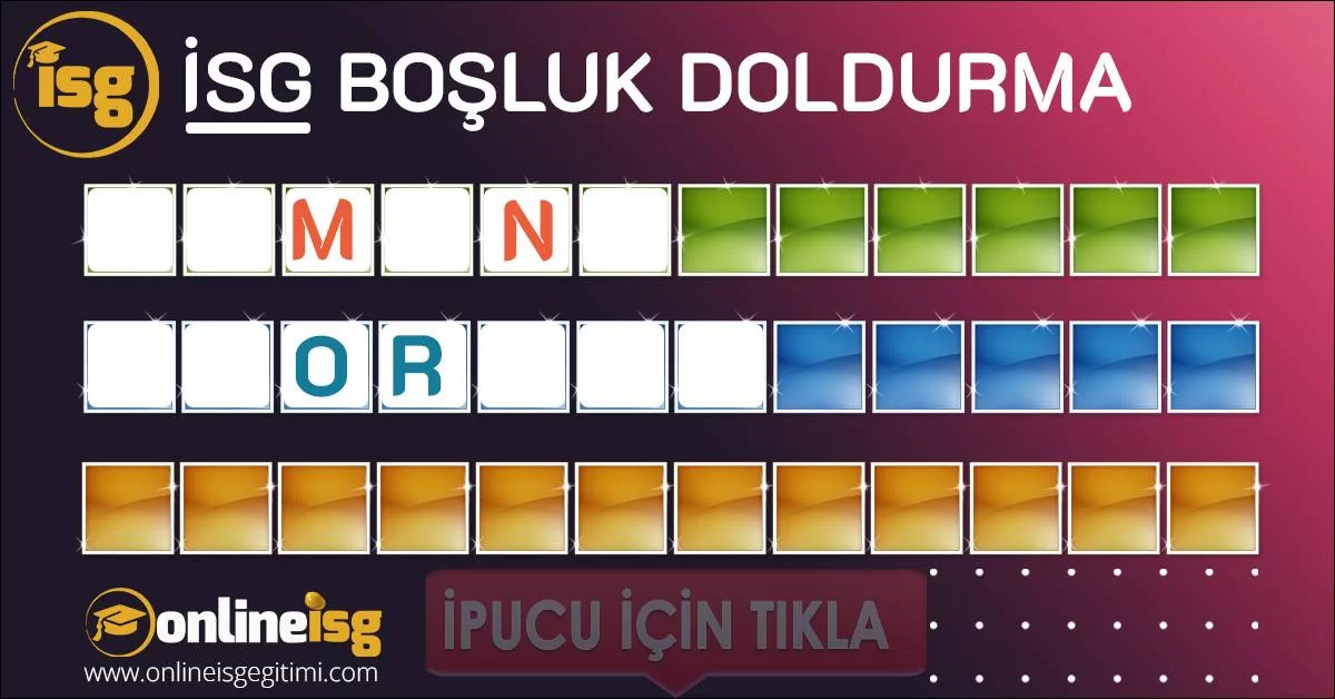 Profesyoneller için Boşluk Doldurma Yarışmaları | Mart