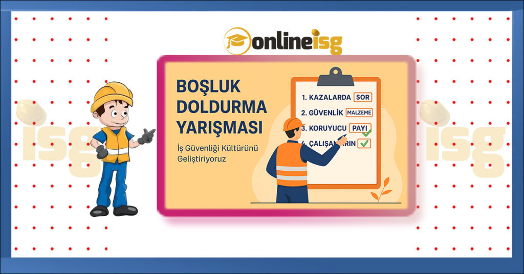 İSG Boşluk Doldurma Bulmacası