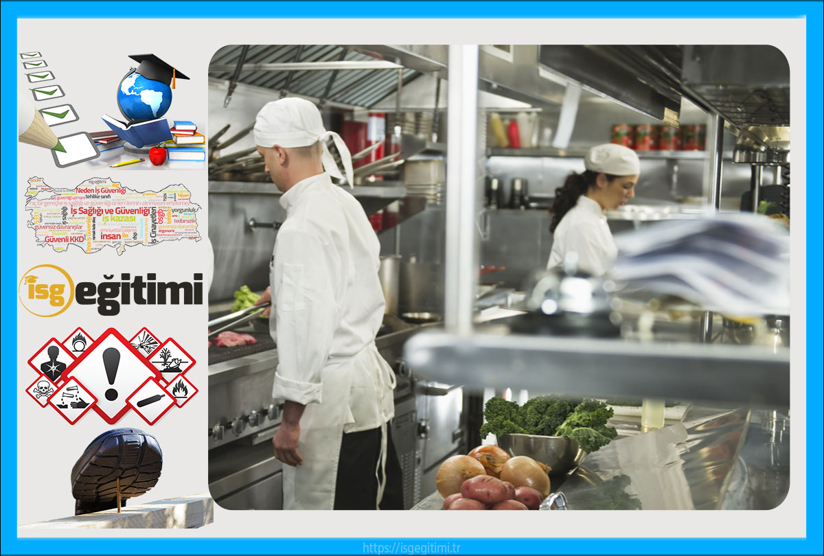 Az Tehlikeli Sınıf Restoran & Mutfak Sektörü İlk Kez Verilen Temel İş Güvenliği Eğitimi